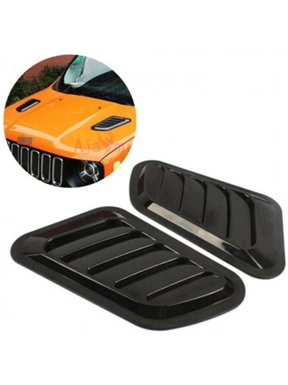 Kaput Üstü Havalandırma Scoop 2 Li Piona Black Ithal