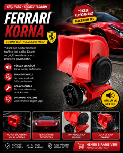 F1 Ferrari Korna Nautilus Salyangoz Model