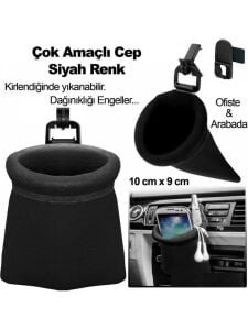Çok Amaçlı Akıllı Kese Araç Içi Küçük Organizer Telefon Tutucu