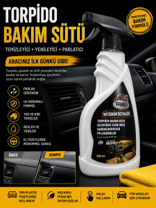 torpido Bakım Sütü Torpido Temizleyici ve Yenileyici Parlatıcı 500ML