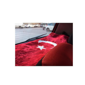 Torpido Ve Arka Pandizot Üstü Peluş Türk Bayrağı - Peluş Bayrak