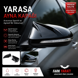 Yarasa  Ayna Kapağı Araca Özel