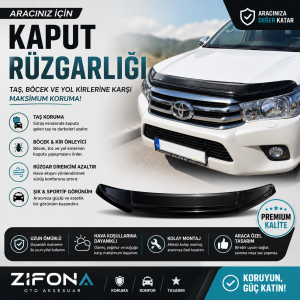 Kaput Rüzgarlığı Araca Özel