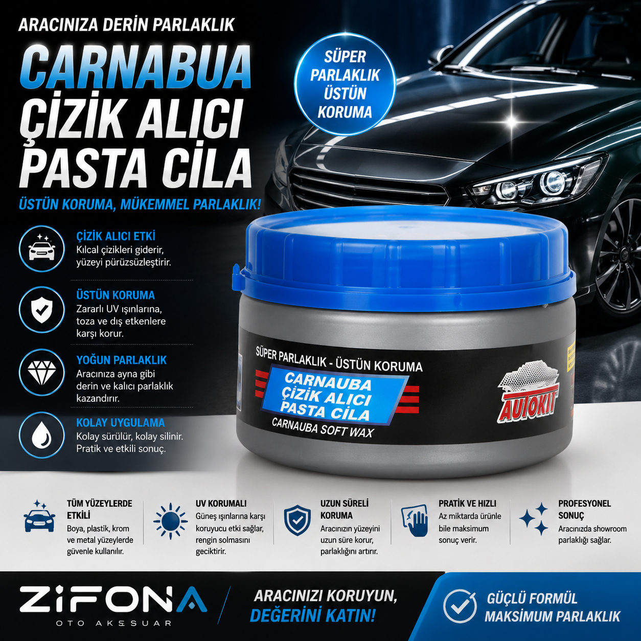 Çizik Alıcı Pasta Cila