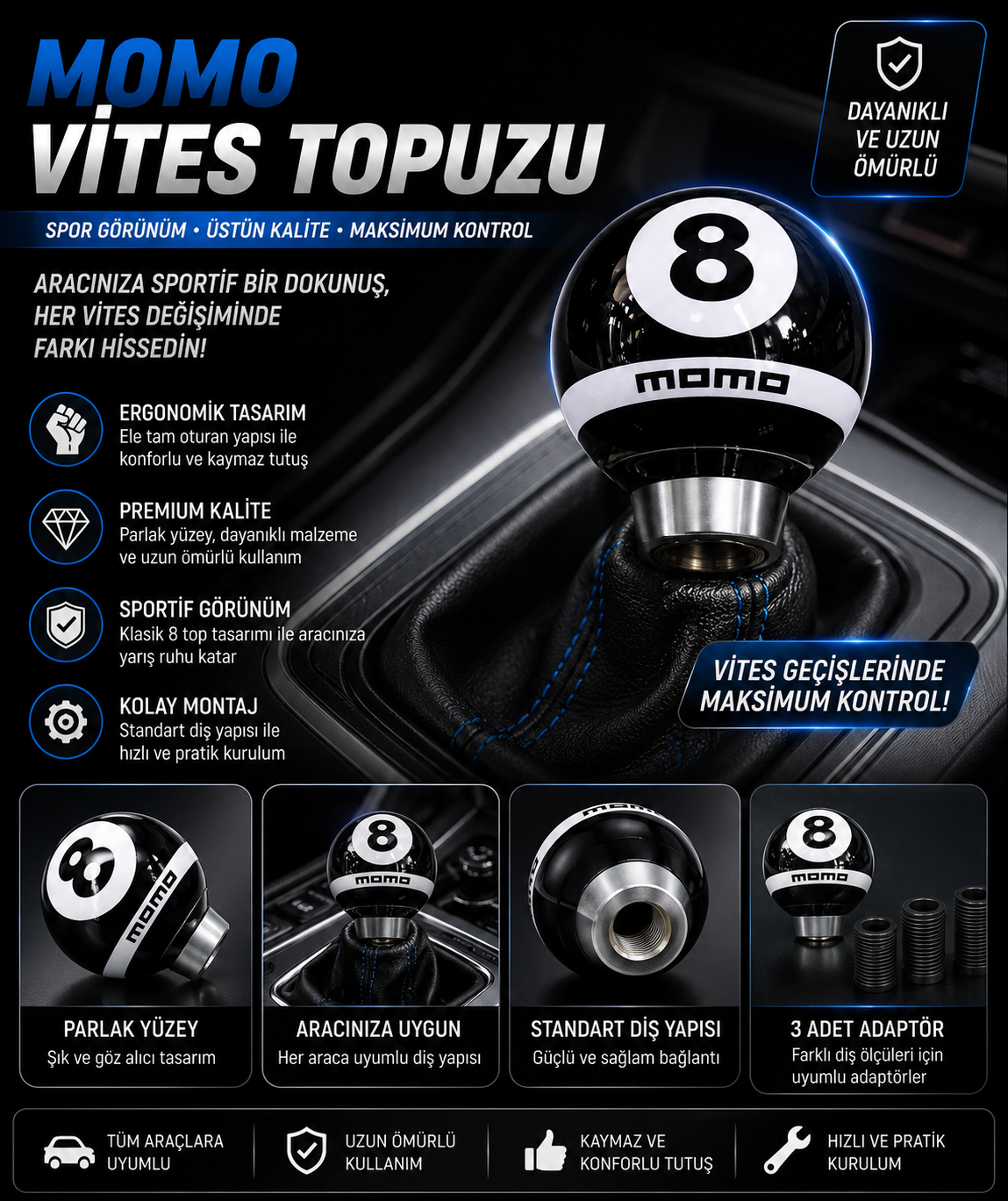 bilardo vites topuzu