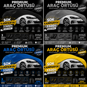 Premium Penye Kumaş Araç Örtüsü Garaj Brandası