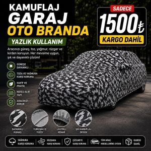 Penye Kumaş Araç Örtüsü Garaj Brandası  7 renk Torpido örtüsü hediyeli