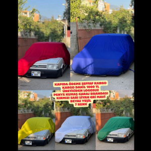 Penye Oto Branda Garaj Brandası 7 Renk Torpido örtüsü hediye