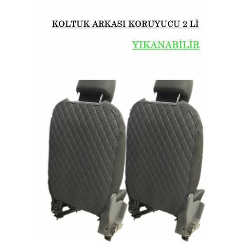 Araba Koltuk Arkası Koruyucu Oto Koltuk Kılıfı Koruma Örtüsü 2 Li