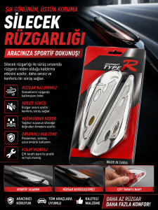 SPORTİF SİLECEK RÜZGARLIĞI – ŞIK TASARIM & KOLAY MONTAJ