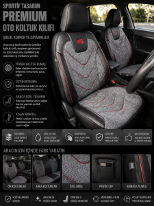 PREMIUM OTO KOLTUK KILIFI – SPORTİF TASARIM & ÜSTÜN KONFOR