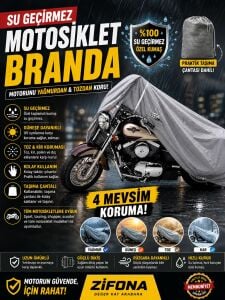 Motor Brandası Motorsiklet Brandası su geçirmez kumaş