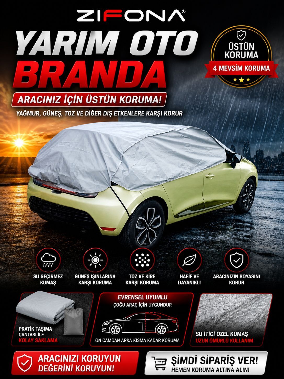Pratik Branda Yarım Branda