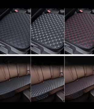 OTO MİNDER DERİ OTURAKLARA 3 LÜ cepli 6 renk