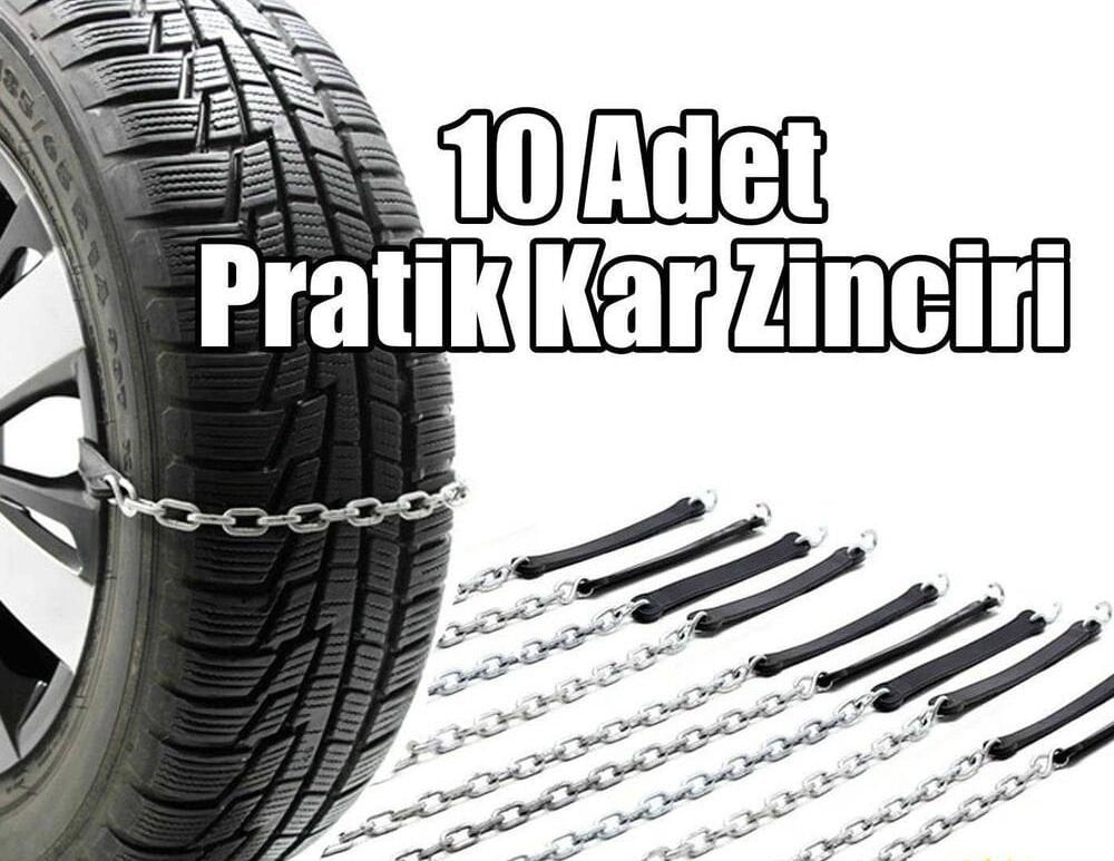 Pratik Kar Zinciri Takmatik 13-17 inç uyumlu