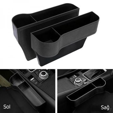 Koltuk Arası Bardaklık Organizer 2 Li