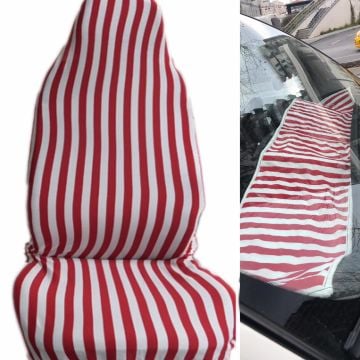 Zifona Zebra Servis Kılıfı Koltuk kılıfı ve Torpido Seti