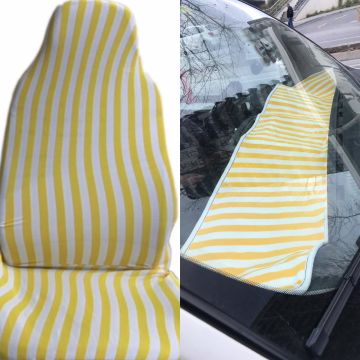 Zifona Zebra Servis Kılıfı Koltuk kılıfı ve Torpido Seti