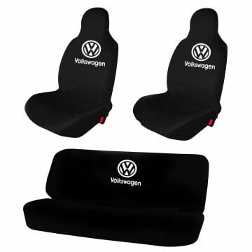 Servis Kılıfı Logolu Ön ARka Set Likralı koltuk kılıfı