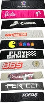 Torpido Koruma Örtüsü Havlusu Kenarları Biyeli