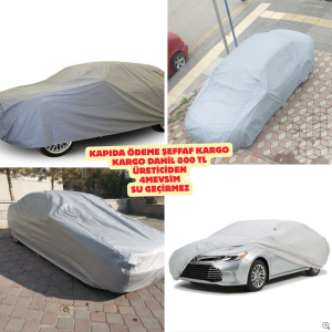 Zİfona Oto Branda Örtü Araca Özel Miflonlu Su Geçirmez