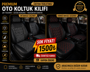 Ortapedik Oto Koltuk Kılıfı Terletmez Hediyeli