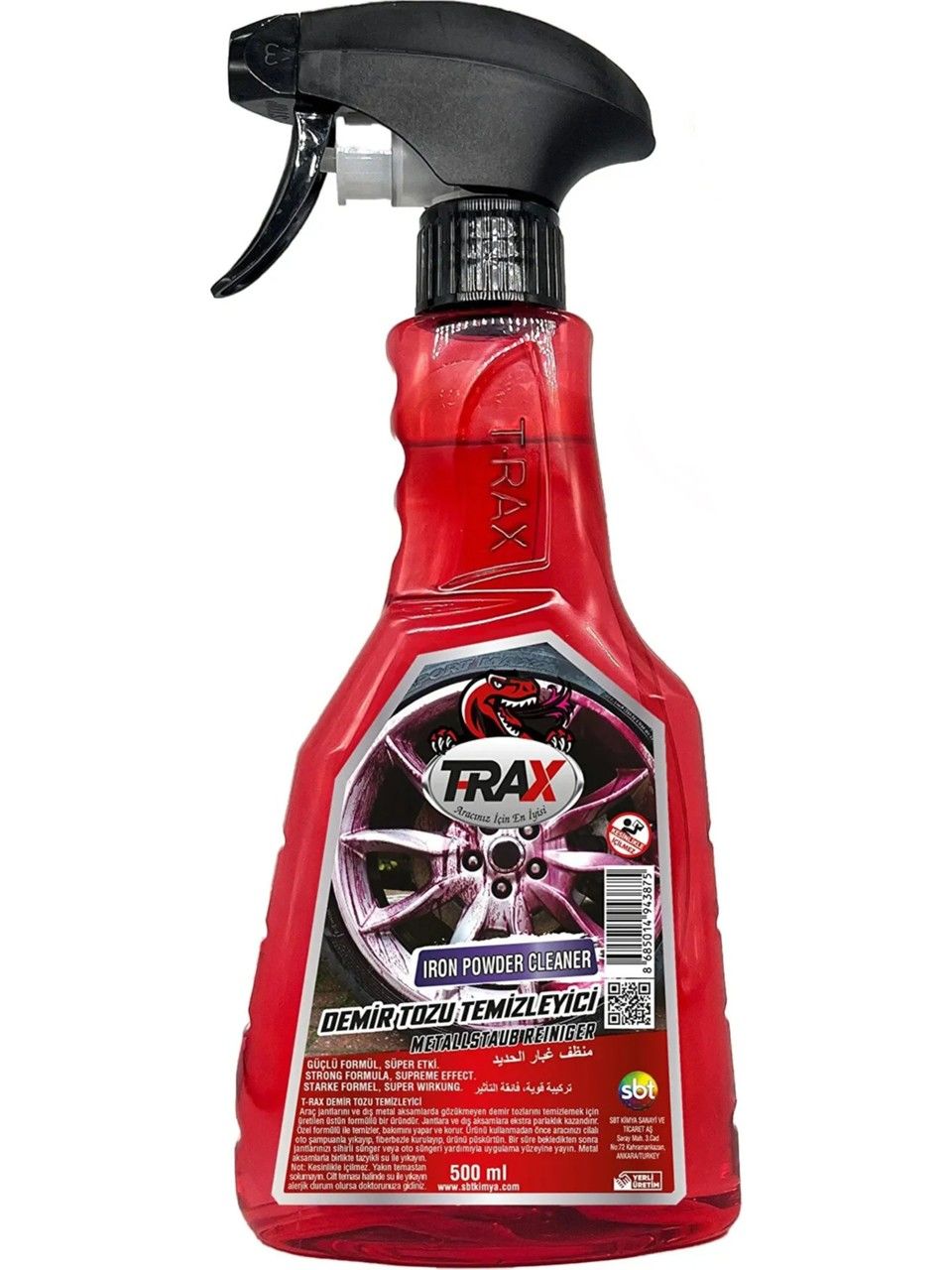 trax demir tozu temizleyici
