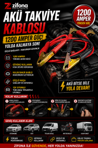 akü takviye 1200 amper