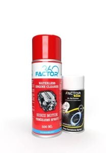 susuz motor temizleme ve klima temizleyici 2 ürün