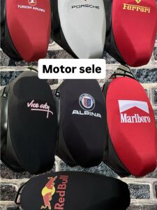 motosiklet sele kılıfı logolu
