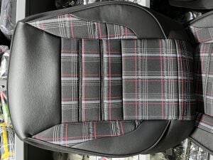 ortapedik ekose oto koltuk kılıfı