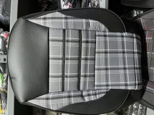 ortapedik ekose oto koltuk kılıfı