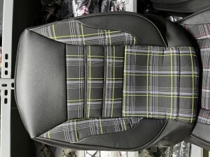 ortapedik ekose oto koltuk kılıfı