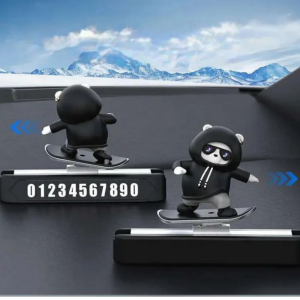 Hareketli Kayan Figür Kaykay Numaratör Oto Araç Kaykay Numaratör Torpido Üstü Numaralık